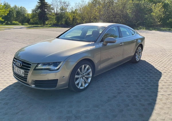 Audi A7 cena 110000 przebieg: 154000, rok produkcji 2012 z Czersk małe 106